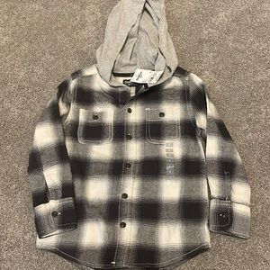 OshKosh size 5 hooded flannel